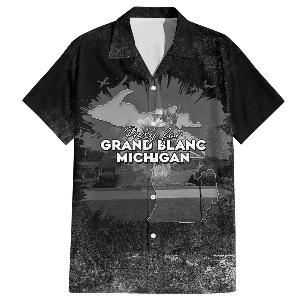 Pray For Michigan Hawaiian Shirt No More Violence - Wonder Print Shop