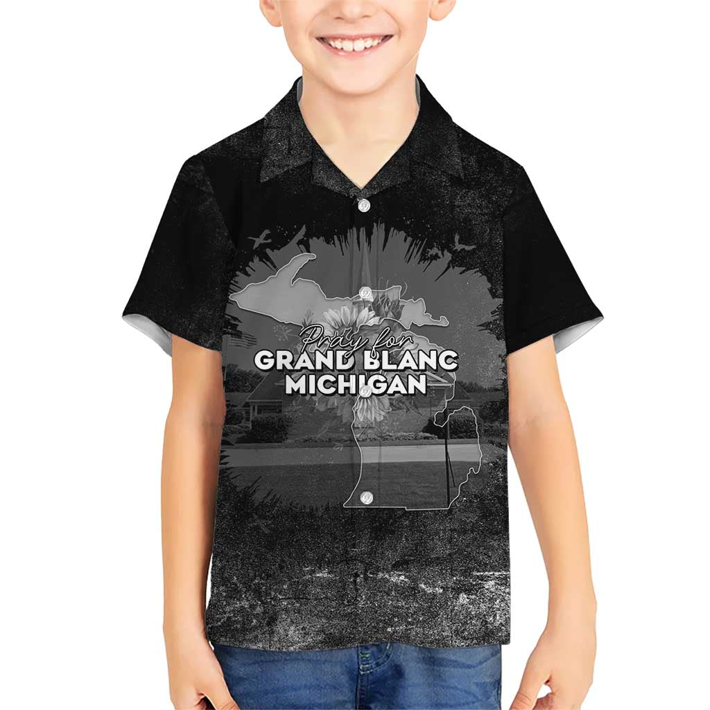 Pray For Michigan Hawaiian Shirt No More Violence - Wonder Print Shop