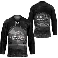 Pray For Michigan Hockey Jersey No More Violence - Wonder Print Shop