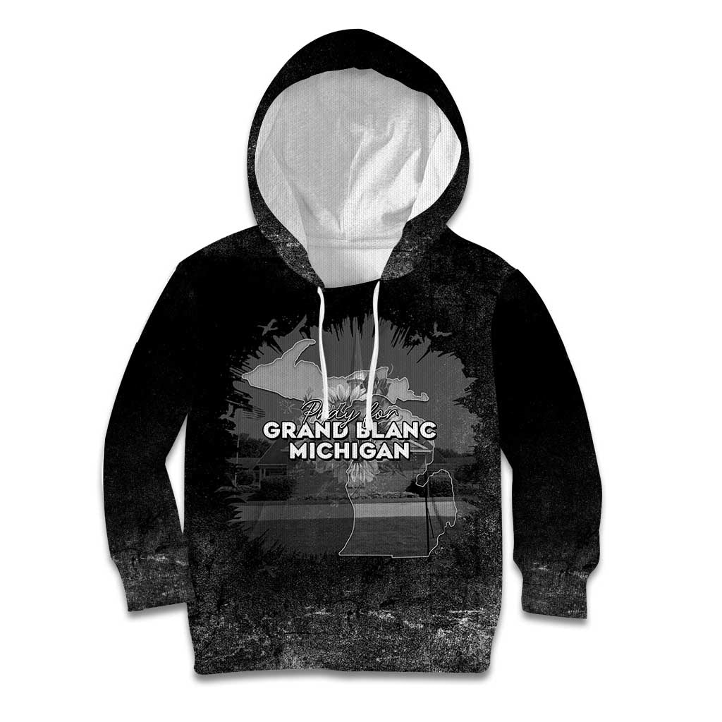 Pray For Michigan Kid Hoodie No More Violence - Wonder Print Shop
