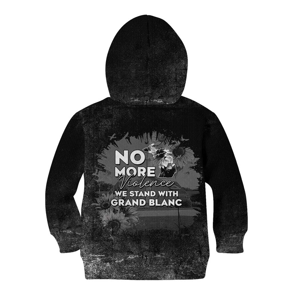 Pray For Michigan Kid Hoodie No More Violence - Wonder Print Shop