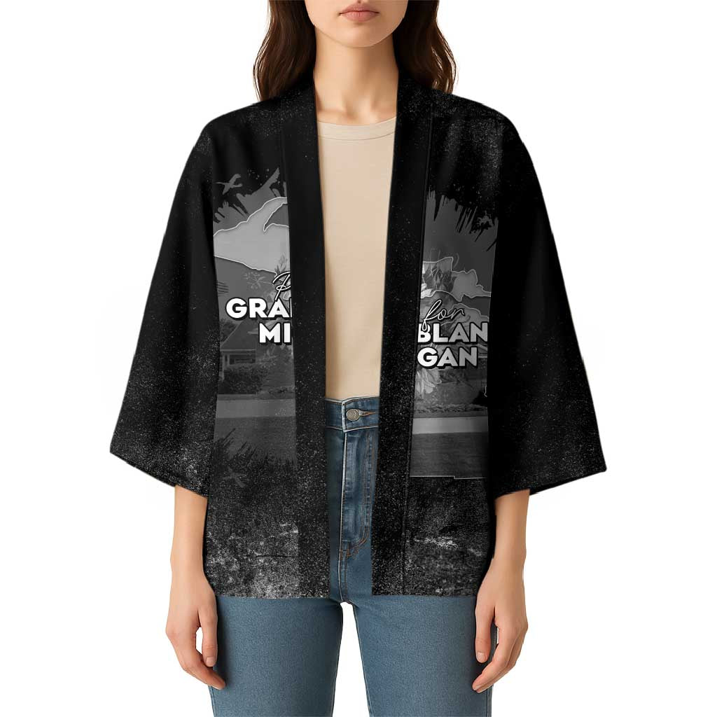 Pray For Michigan Kimono No More Violence - Wonder Print Shop