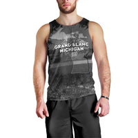 Pray For Michigan Men Tank Top No More Violence - Wonder Print Shop
