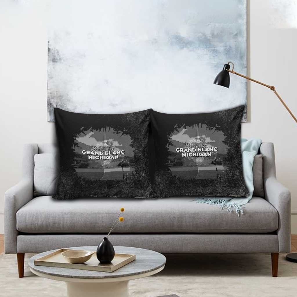 Pray For Michigan Pillow Cover No More Violence - Wonder Print Shop