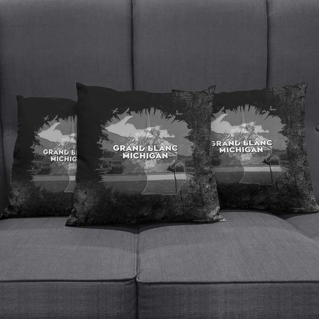 Pray For Michigan Pillow Cover No More Violence - Wonder Print Shop