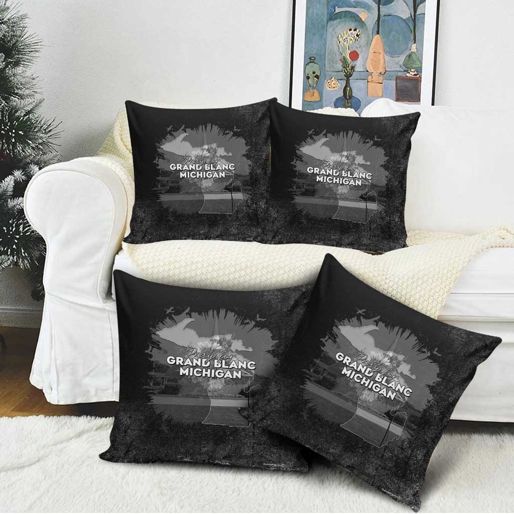 Pray For Michigan Pillow Cover No More Violence - Wonder Print Shop