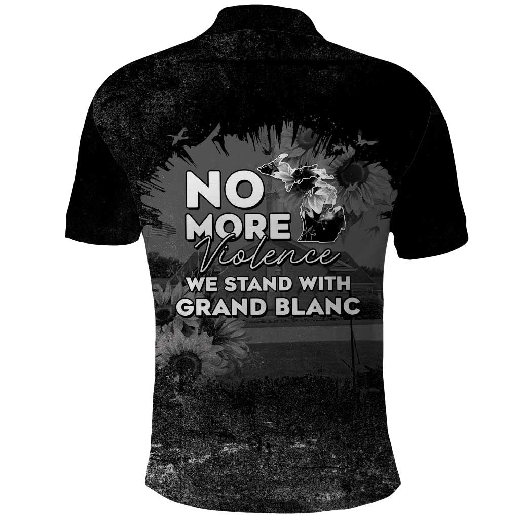 Pray For Michigan Polo Shirt No More Violence - Wonder Print Shop