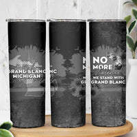 Pray For Michigan Skinny Tumbler No More Violence - Wonder Print Shop