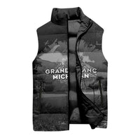 Pray For Michigan Sleeveless Puffer Jacket No More Violence - Wonder Print Shop