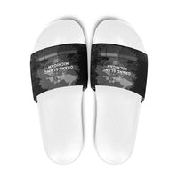 Pray For Michigan Slide Sandals No More Violence - Wonder Print Shop