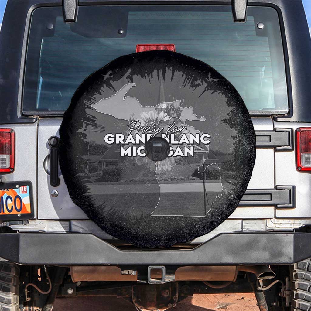 Pray For Michigan Spare Tire Cover No More Violence - Wonder Print Shop