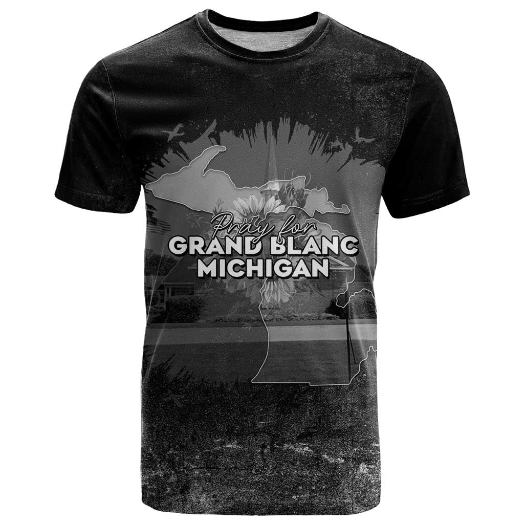 Pray For Michigan T Shirt No More Violence - Wonder Print Shop