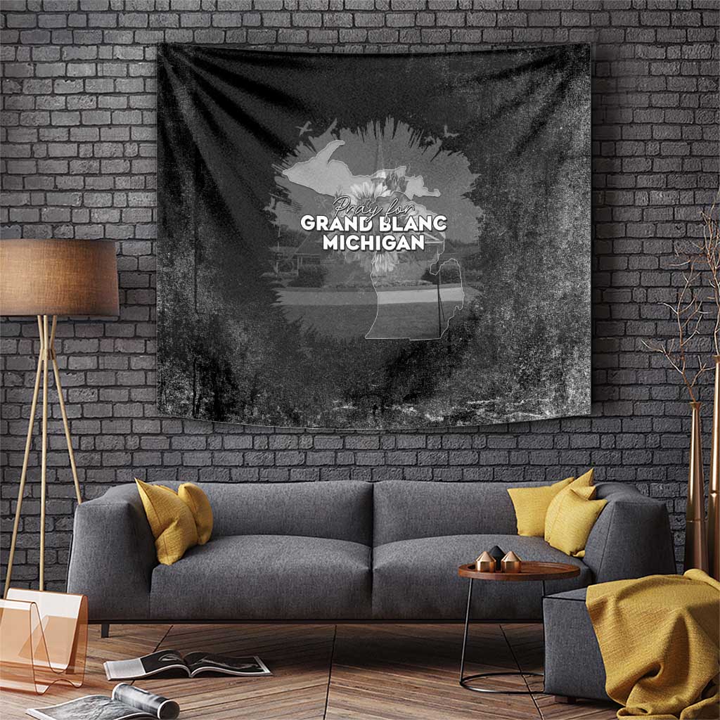 Pray For Michigan Tapestry No More Violence - Wonder Print Shop