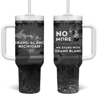 Pray For Michigan Tumbler With Handle No More Violence - Wonder Print Shop