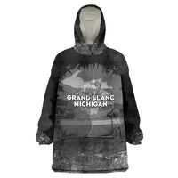 Pray For Michigan Wearable Blanket Hoodie No More Violence - Wonder Print Shop