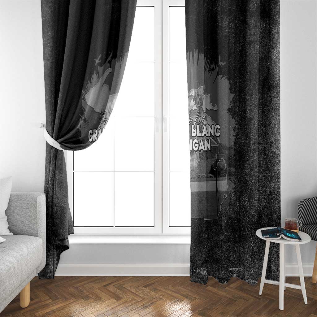 Pray For Michigan Window Curtain No More Violence - Wonder Print Shop