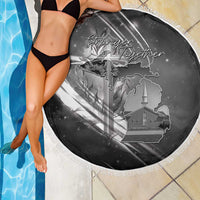 Pray For Grand Blanc Beach Blanket Pray For Liberty - Wonder Print Shop