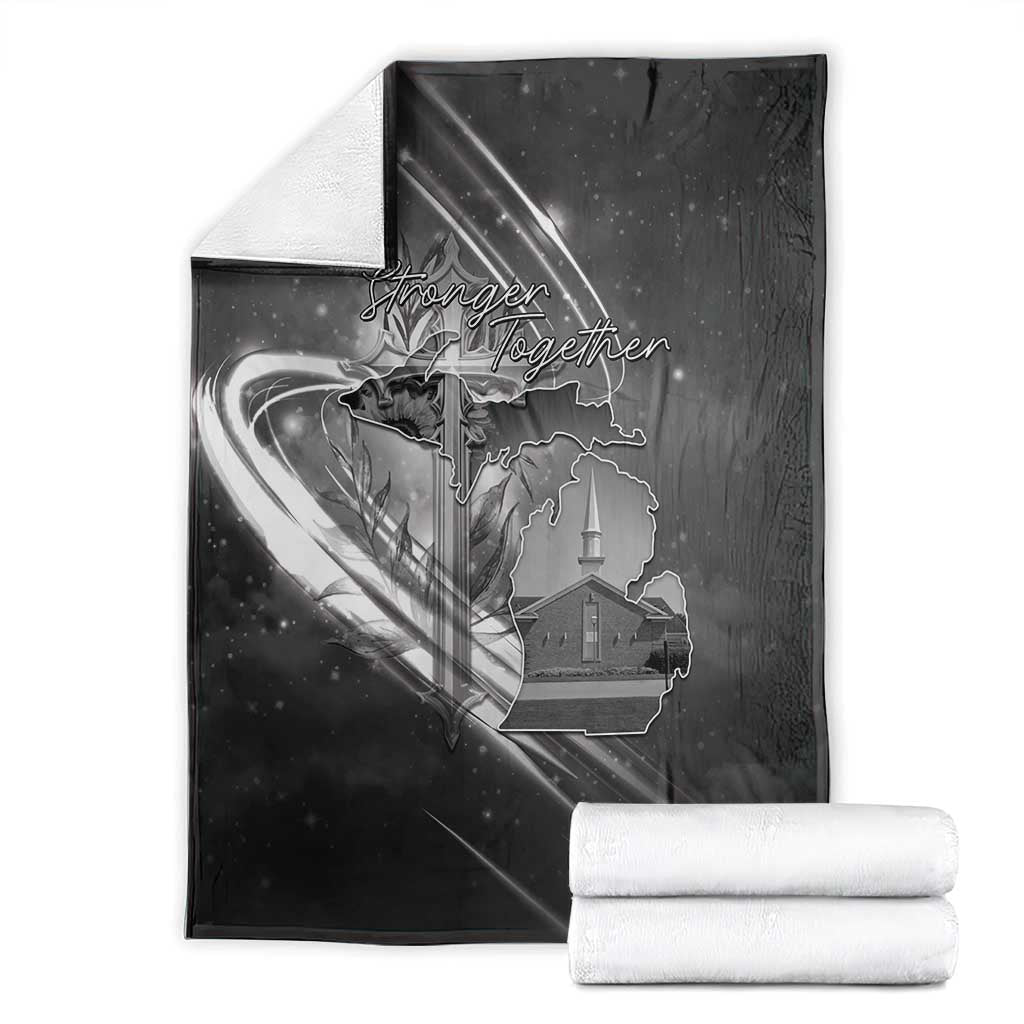 Pray For Grand Blanc Blanket Pray For Liberty - Wonder Print Shop