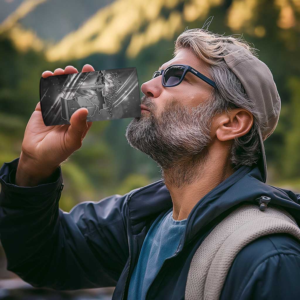 Pray For Grand Blanc 4 in 1 Can Cooler Tumbler Pray For Liberty - Wonder Print Shop