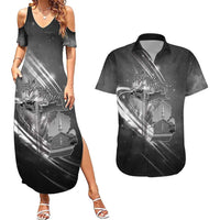 Pray For Grand Blanc Couples Matching Summer Maxi Dress and Hawaiian Shirt Pray For Liberty - Wonder Print Shop