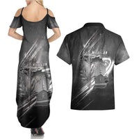 Pray For Grand Blanc Couples Matching Summer Maxi Dress and Hawaiian Shirt Pray For Liberty - Wonder Print Shop