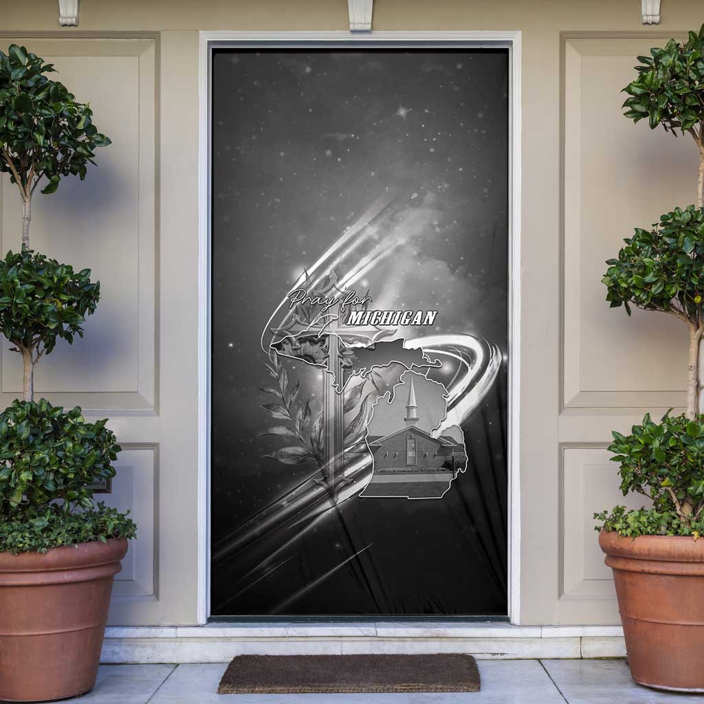 Pray For Grand Blanc Door Cover Pray For Liberty - Wonder Print Shop