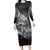 Pray For Grand Blanc Family Matching Long Sleeve Bodycon Dress and Hawaiian Shirt Pray For Liberty - Wonder Print Shop