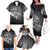Pray For Grand Blanc Family Matching Off The Shoulder Long Sleeve Dress and Hawaiian Shirt Pray For Liberty - Wonder Print Shop