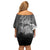 Pray For Grand Blanc Family Matching Off Shoulder Short Dress and Hawaiian Shirt Pray For Liberty - Wonder Print Shop