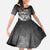 Pray For Grand Blanc Family Matching Short Sleeve Bodycon Dress and Hawaiian Shirt Pray For Liberty - Wonder Print Shop