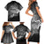 Pray For Grand Blanc Family Matching Short Sleeve Bodycon Dress and Hawaiian Shirt Pray For Liberty - Wonder Print Shop