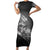 Pray For Grand Blanc Family Matching Short Sleeve Bodycon Dress and Hawaiian Shirt Pray For Liberty - Wonder Print Shop