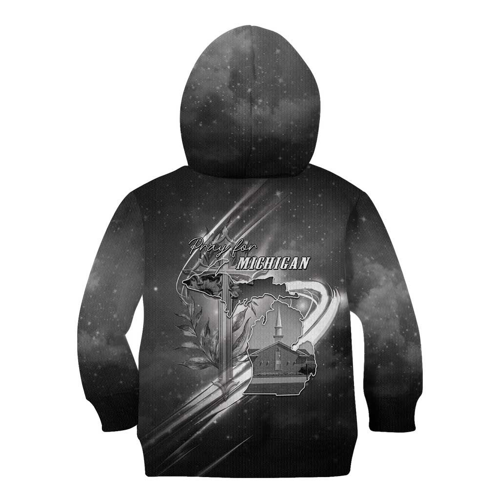 Pray For Grand Blanc Kid Hoodie Pray For Liberty - Wonder Print Shop