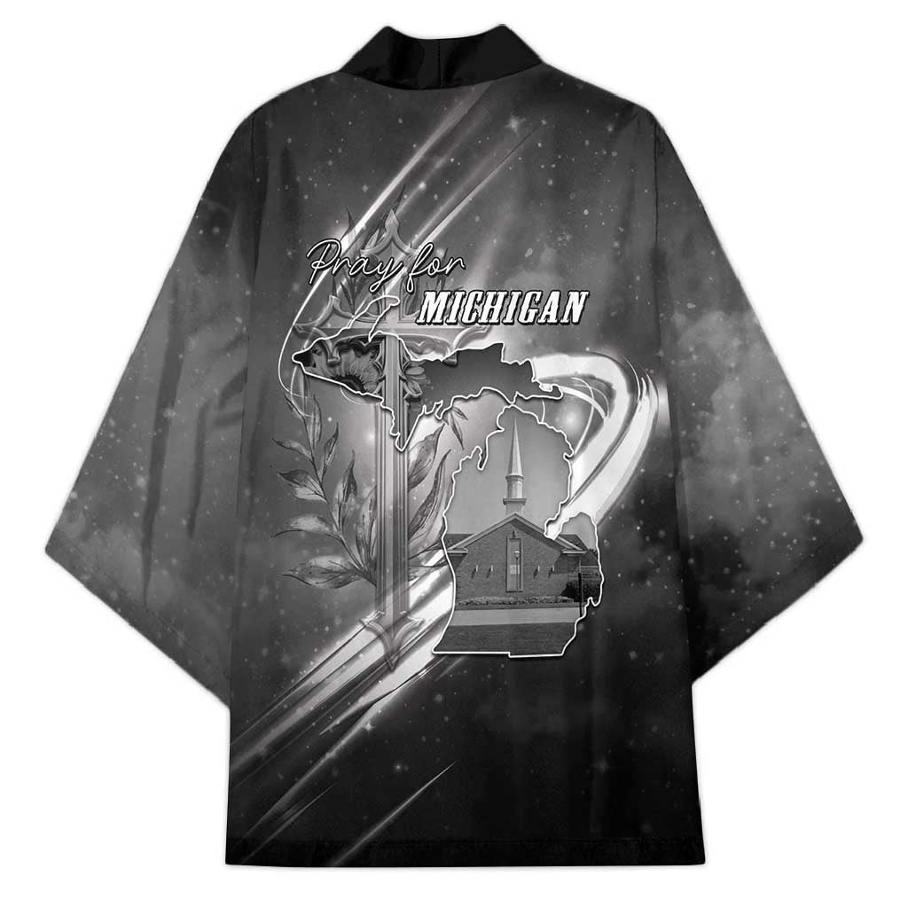 Pray For Grand Blanc Kimono Pray For Liberty - Wonder Print Shop