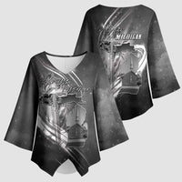 Pray For Grand Blanc Kimono Sleeve Blouse Pray For Liberty - Wonder Print Shop