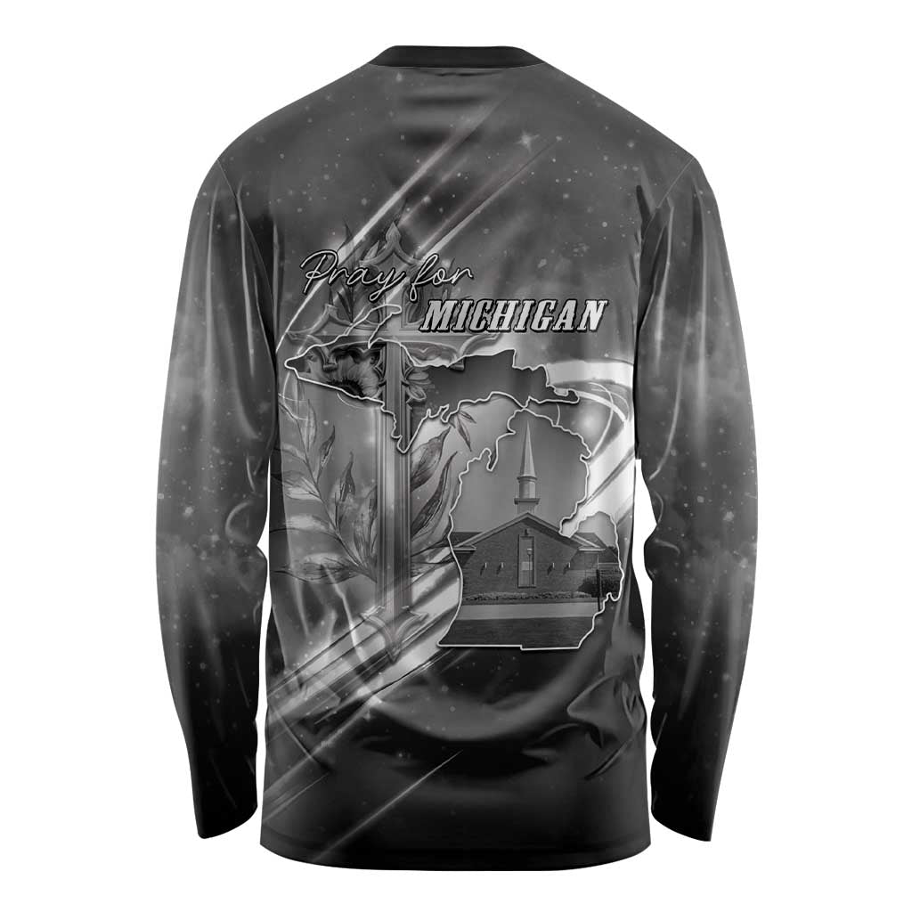 Pray For Grand Blanc Long Sleeve Shirt Pray For Liberty - Wonder Print Shop