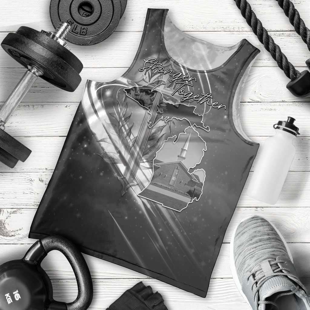 Pray For Grand Blanc Men Tank Top Pray For Liberty - Wonder Print Shop