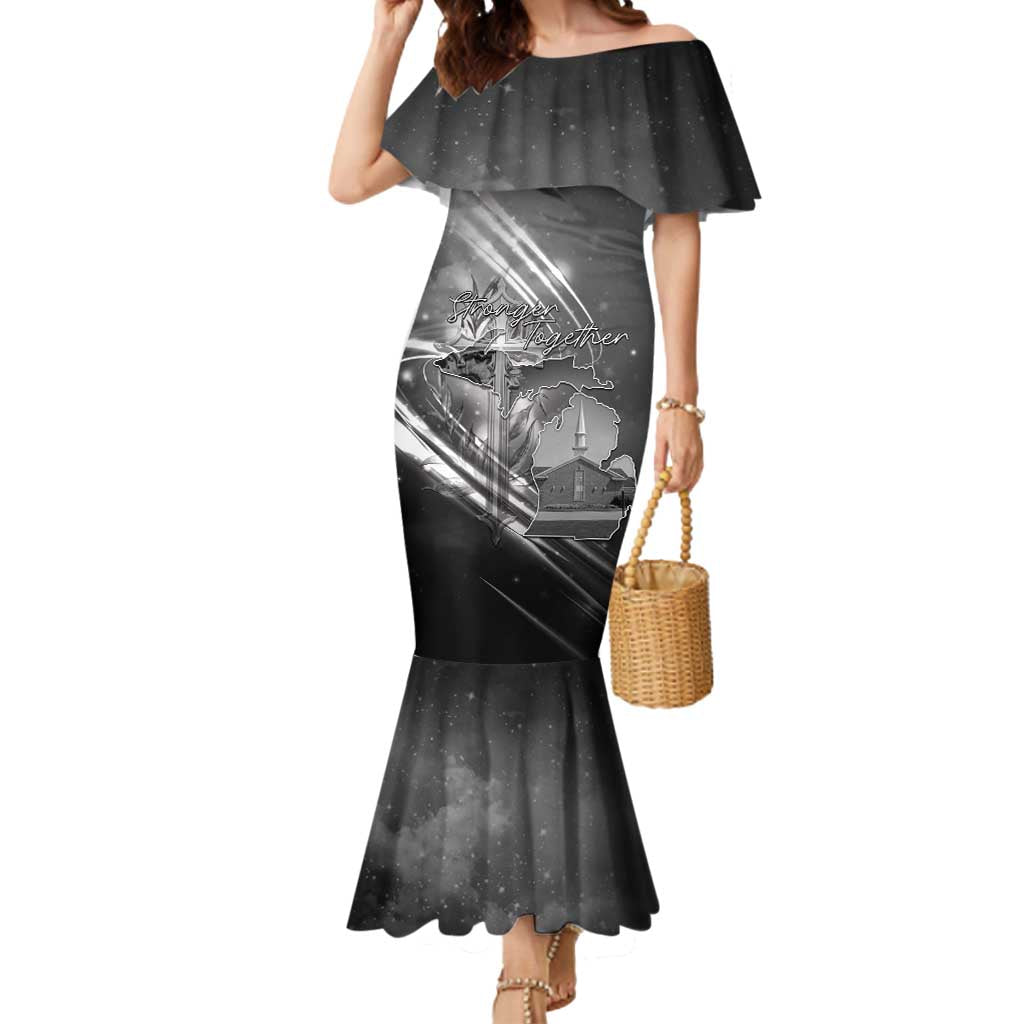 Pray For Grand Blanc Mermaid Dress Pray For Liberty - Wonder Print Shop