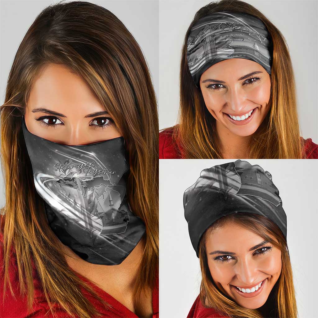 Pray For Grand Blanc Neck Gaiter Pray For Liberty - Wonder Print Shop