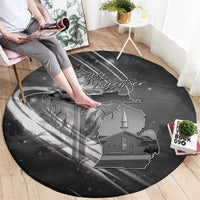 Pray For Grand Blanc Round Carpet Pray For Liberty - Wonder Print Shop