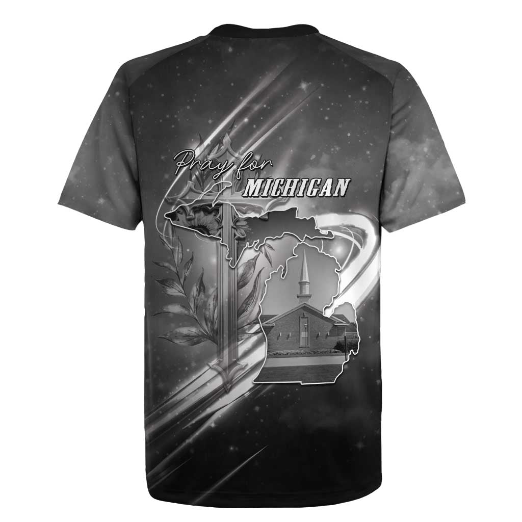 Pray For Grand Blanc Rugby Jersey Pray For Liberty - Wonder Print Shop