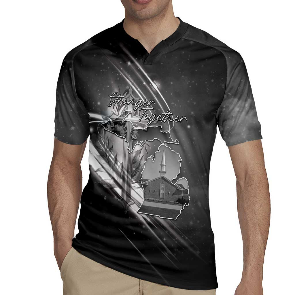 Pray For Grand Blanc Rugby Jersey Pray For Liberty - Wonder Print Shop