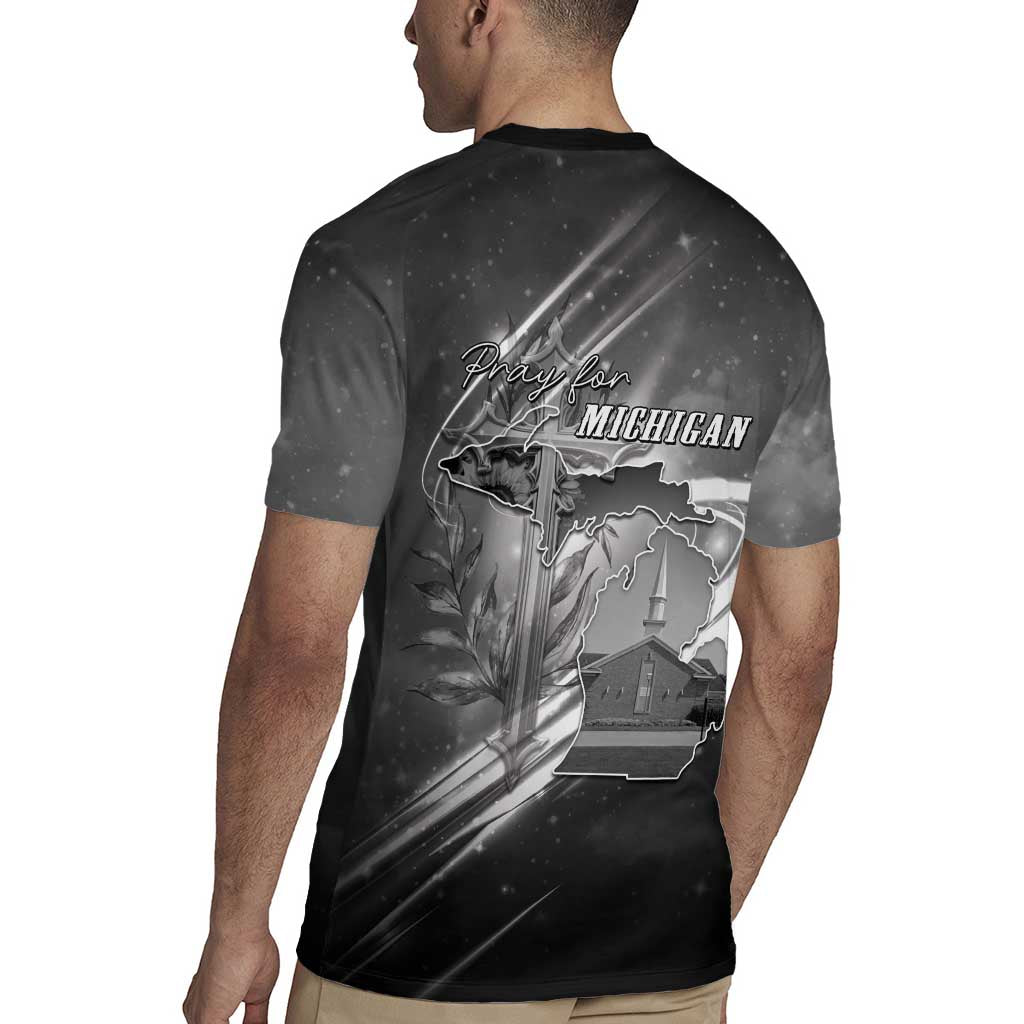 Pray For Grand Blanc Rugby Jersey Pray For Liberty - Wonder Print Shop