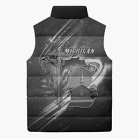 Pray For Grand Blanc Sleeveless Puffer Jacket Pray For Liberty - Wonder Print Shop