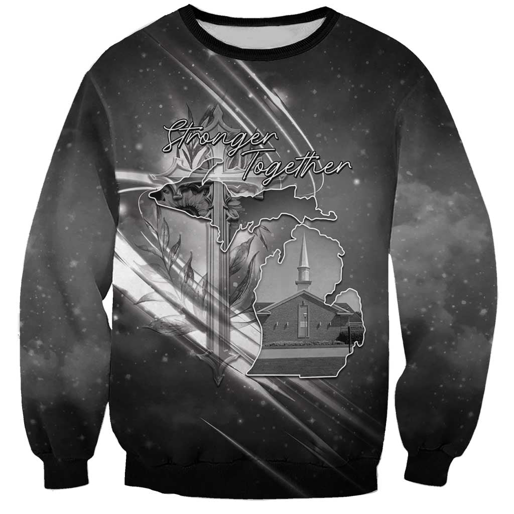 Pray For Grand Blanc Sweatshirt Pray For Liberty - Wonder Print Shop