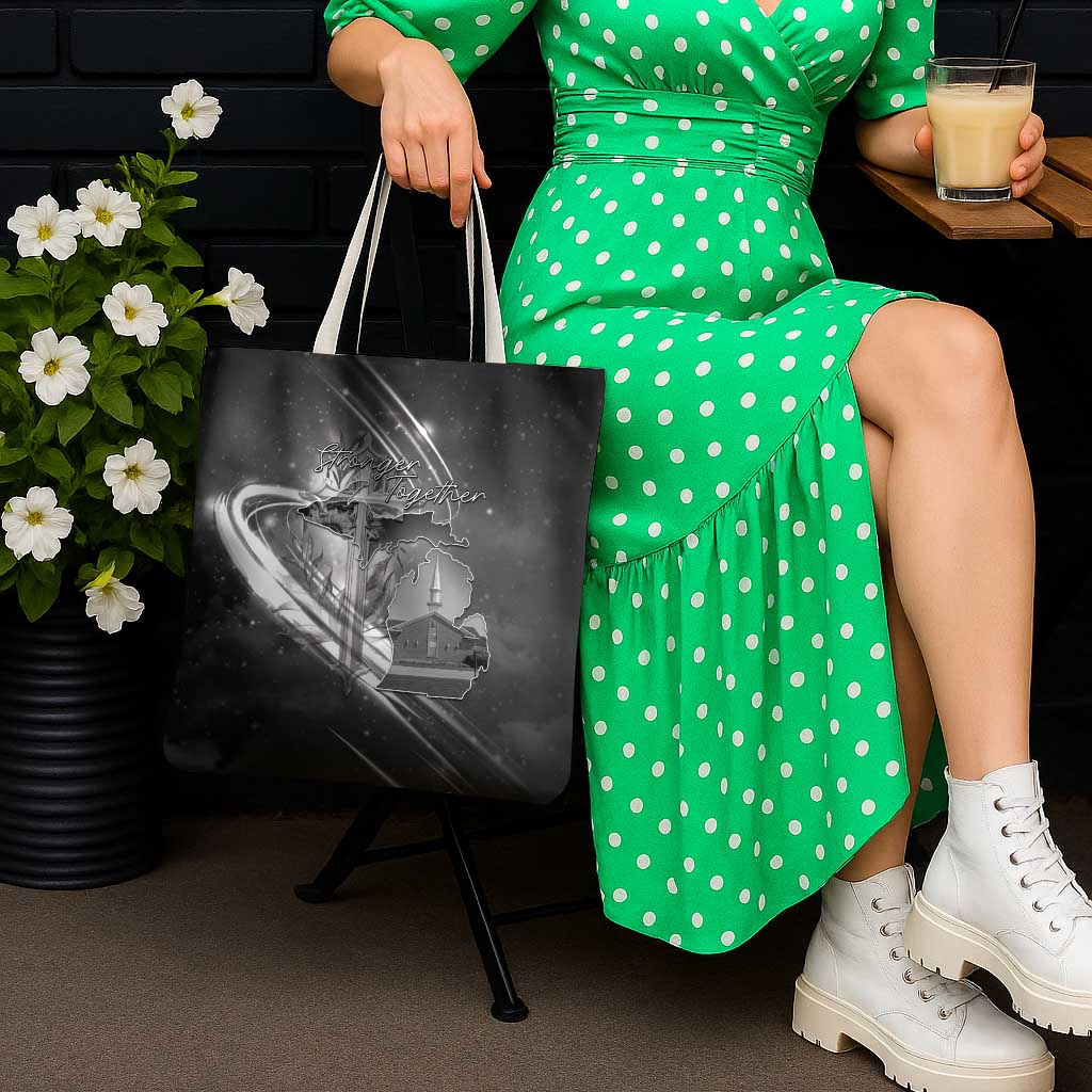 Pray For Grand Blanc Tote Bag Pray For Liberty - Wonder Print Shop