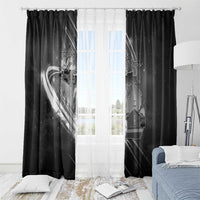 Pray For Grand Blanc Window Curtain Pray For Liberty - Wonder Print Shop