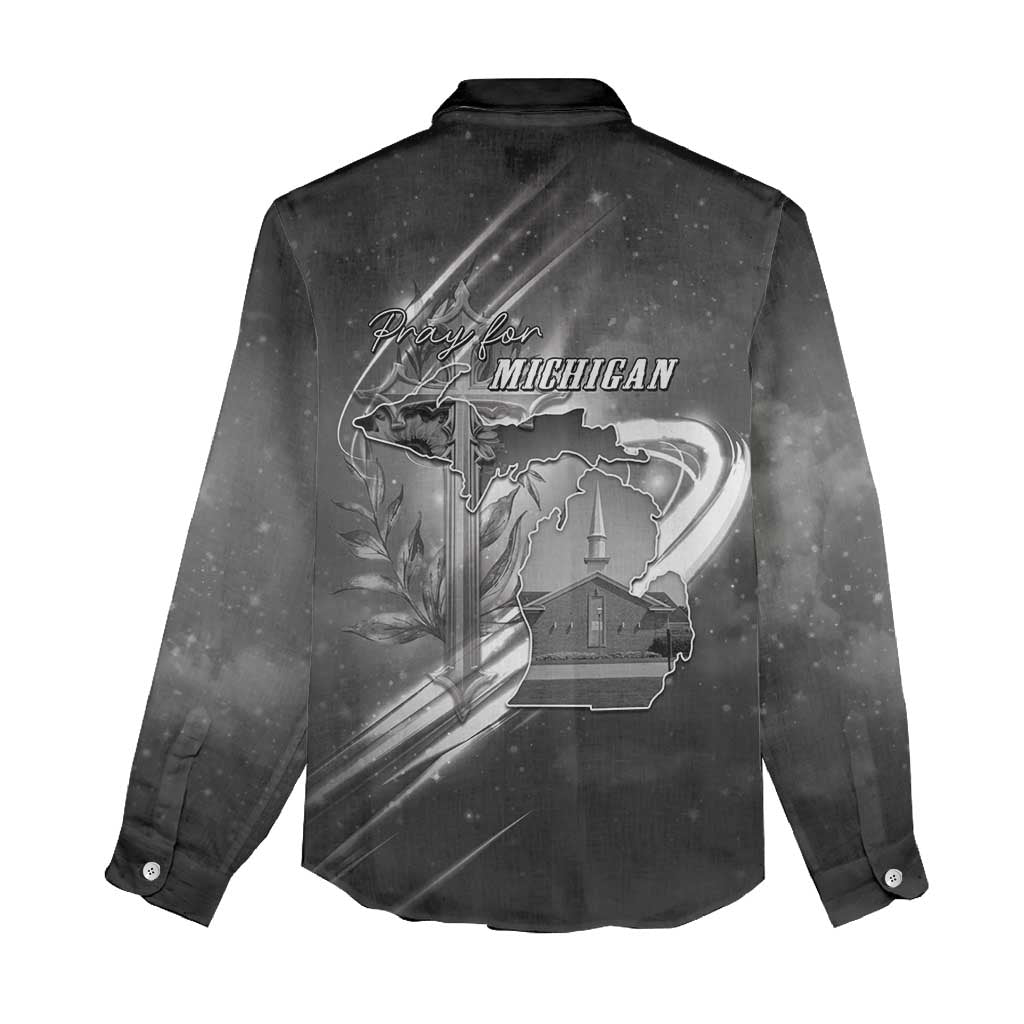 Pray For Grand Blanc Women Casual Shirt Pray For Liberty - Wonder Print Shop