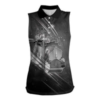 Pray For Grand Blanc Women Sleeveless Polo Shirt Pray For Liberty - Wonder Print Shop