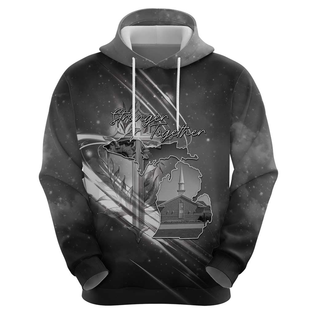 Pray For Grand Blanc Zip Hoodie Pray For Liberty - Wonder Print Shop